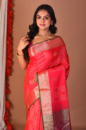 Rani Blended Bangalore Silk Saree - Keya Seth Exclusive