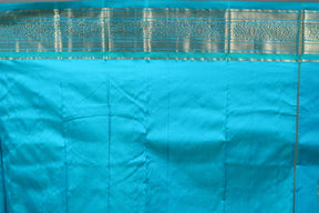 Blue Pure Kanjivaram Silk Saree