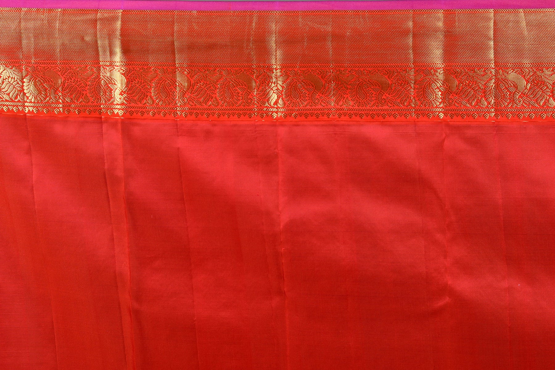 Bottle Green Pure Kanjivaram Silk Saree