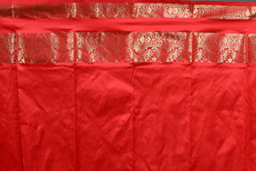 Red Pure Kanjivaram Silk Saree