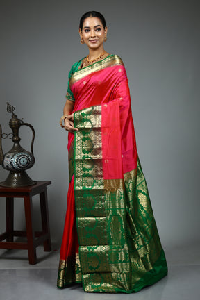 Red Kanjivaram Silk Saree