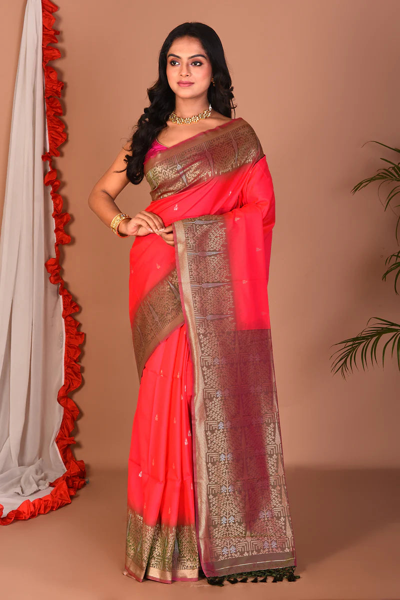 Rani Art Silk Saree - Keya Seth Exclusive