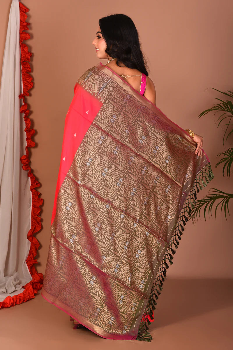 Rani Art Silk Saree - Keya Seth Exclusive