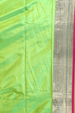 Green Pure Aarni Silk Saree