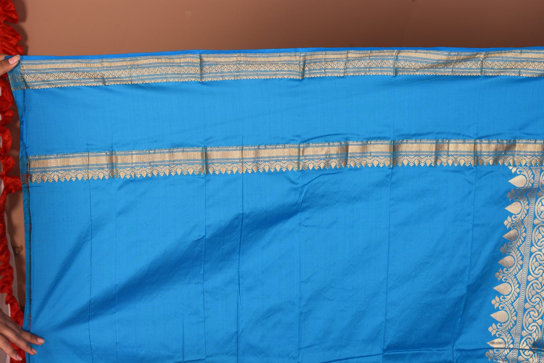Pink Pure Kanjivaram Silk Saree - Keya Seth Exclusive