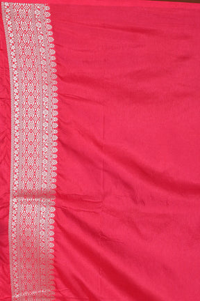 Pink Blended Mashru Silk Saree - Keya Seth Exclusive