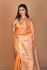 Load image into Gallery viewer, Tussar Blended Kanjivaram Silk Saree with Blouse Piece - Keya Seth Exclusive
