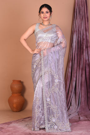 Lavender Jimmy Choo Saree - Keya Seth Exclusive