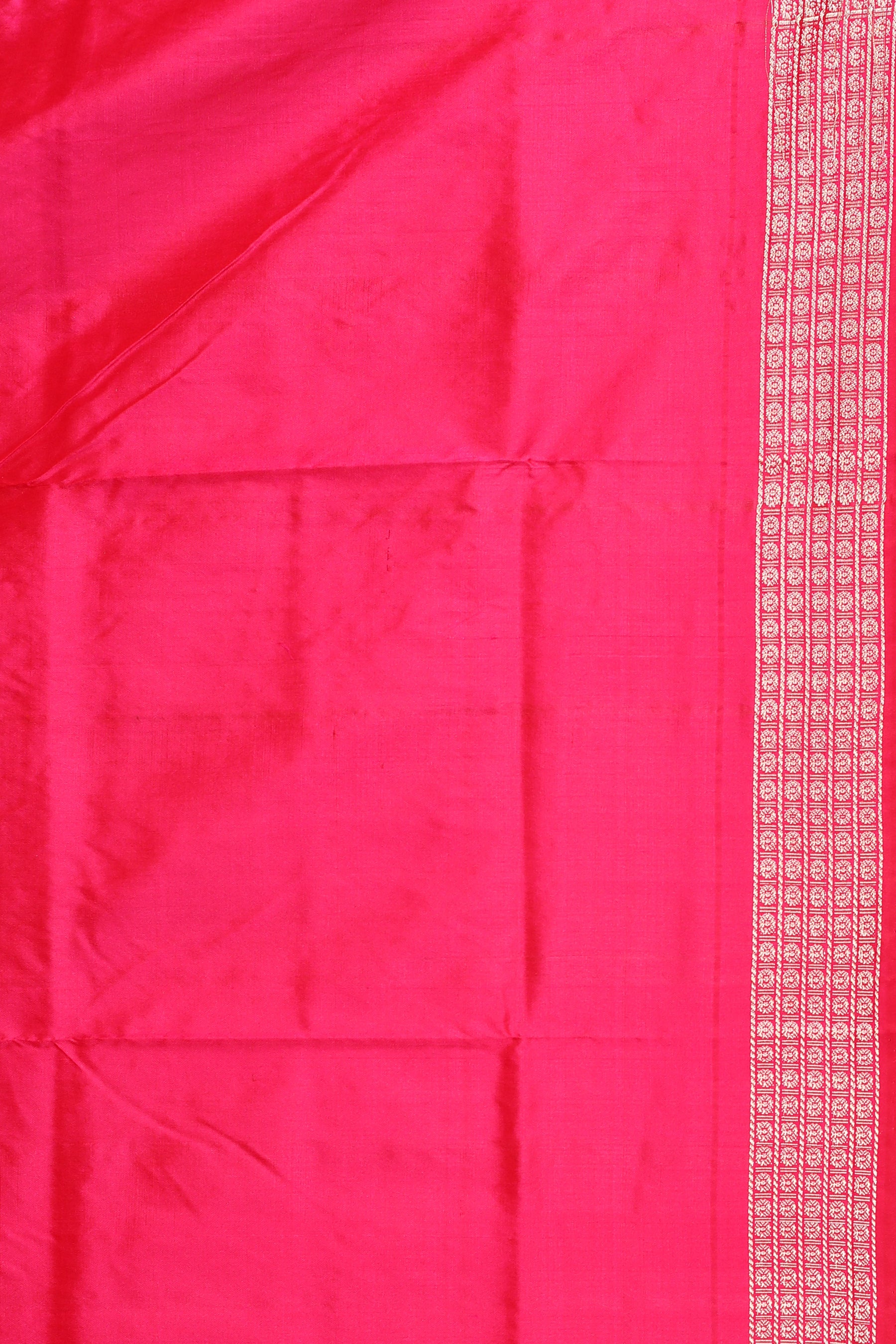 Yellow Pure Bomkai Saree