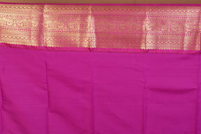 Wine Semi Kanjivaram Saree with Blouse Piece - Keya Seth Exclusive