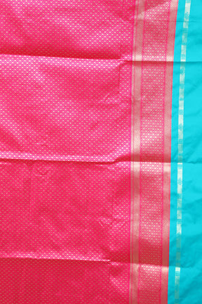 Rama Green Blended Art Silk Saree