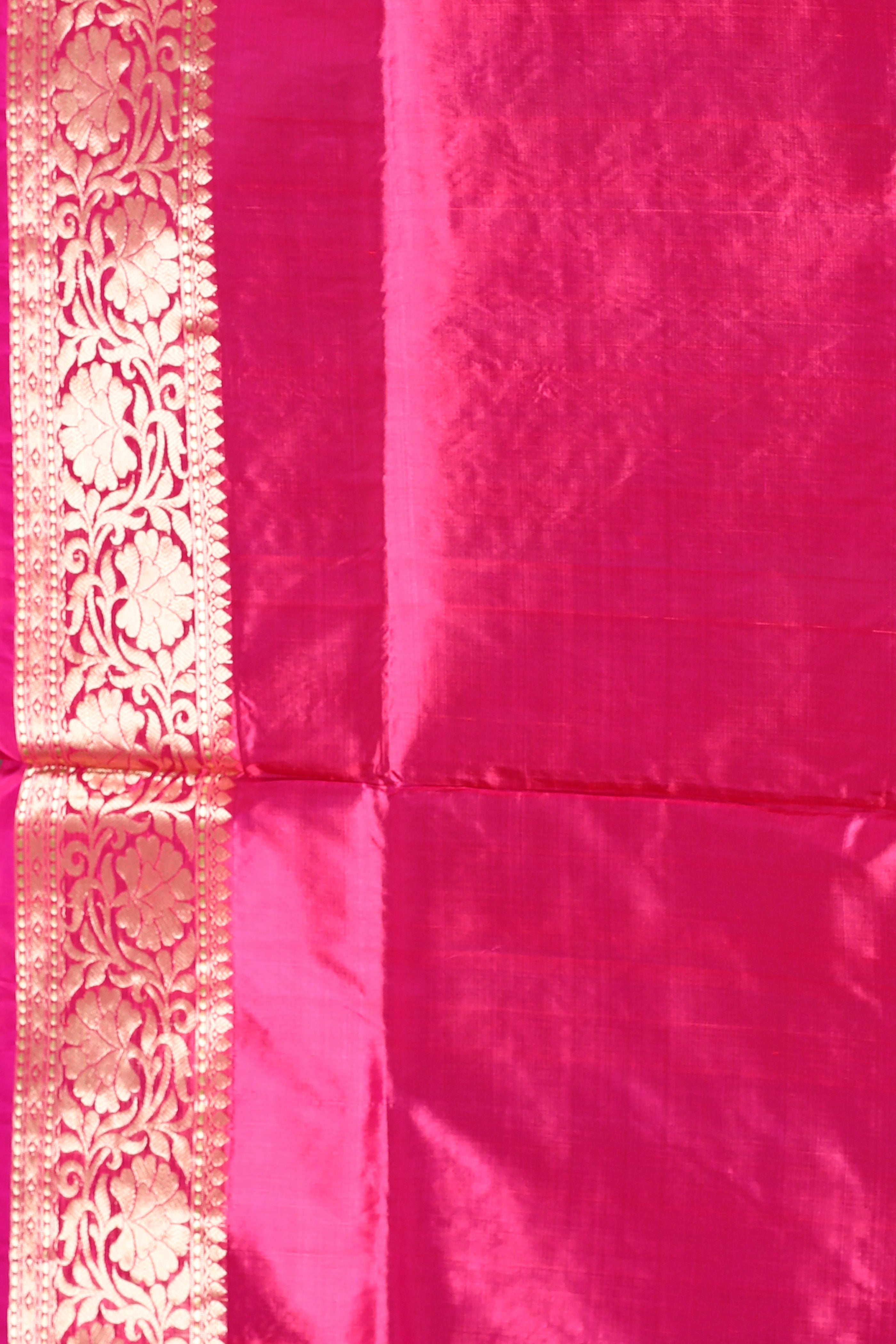 Pink Pure Katan Silk Saree