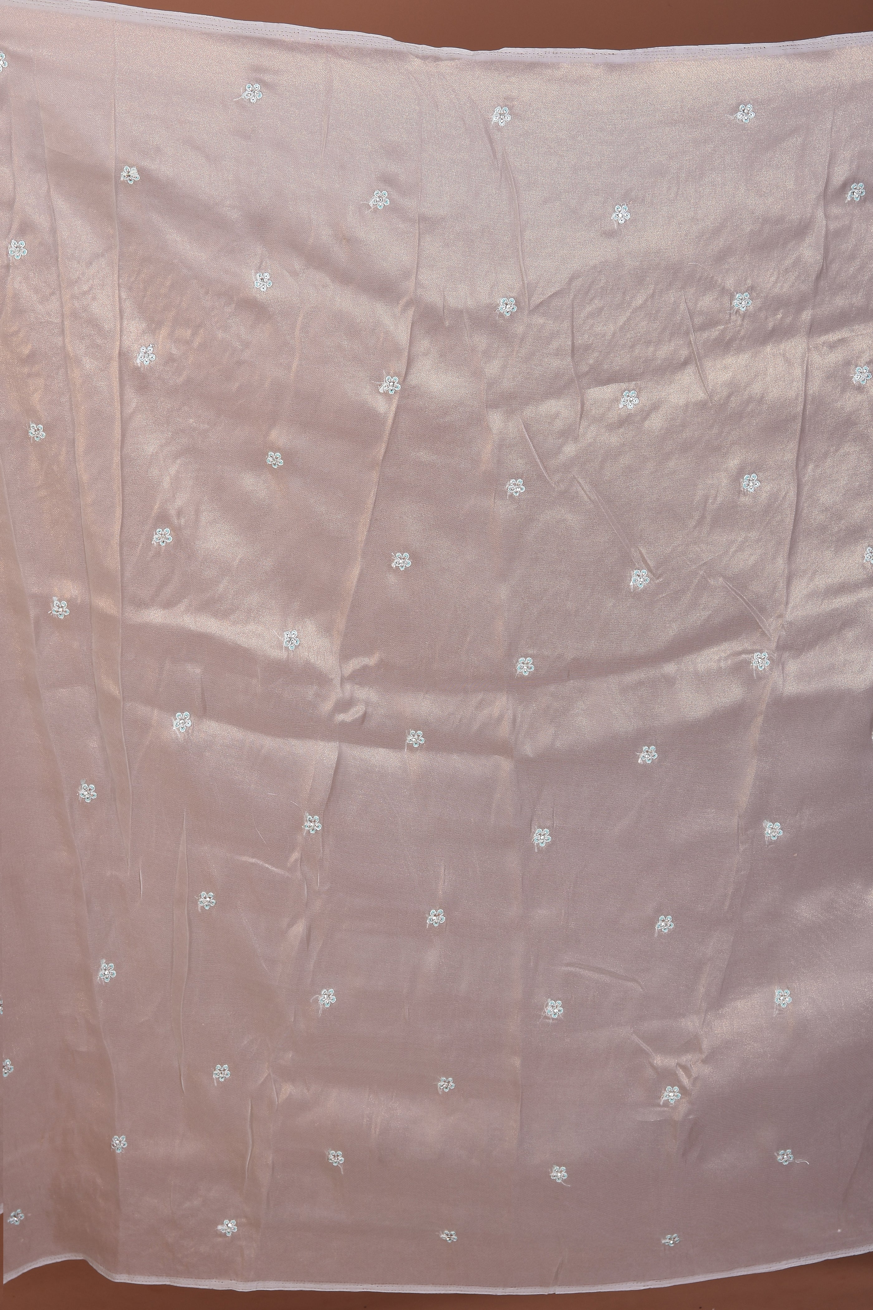 Light Blue Organza Saree - Keya Seth Exclusive