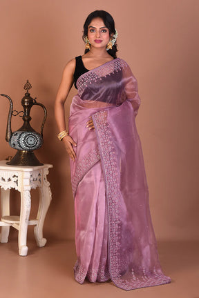 Lavender Jimmy Choo Saree - Keya Seth Exclusive
