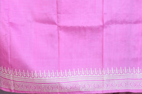 Light Pink Murshidabad Silk Saree - Keya Seth Exclusive