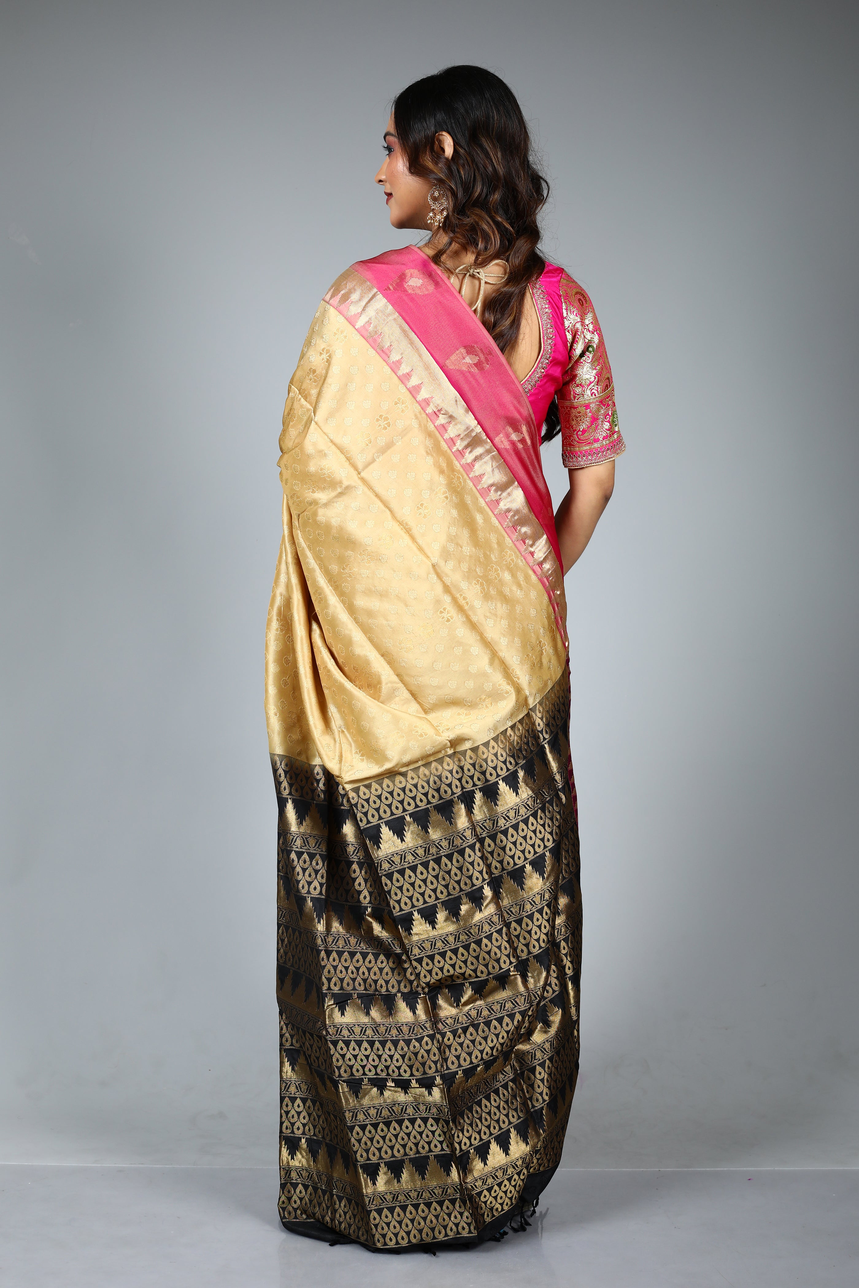Golden Pure Aarni Silk Saree