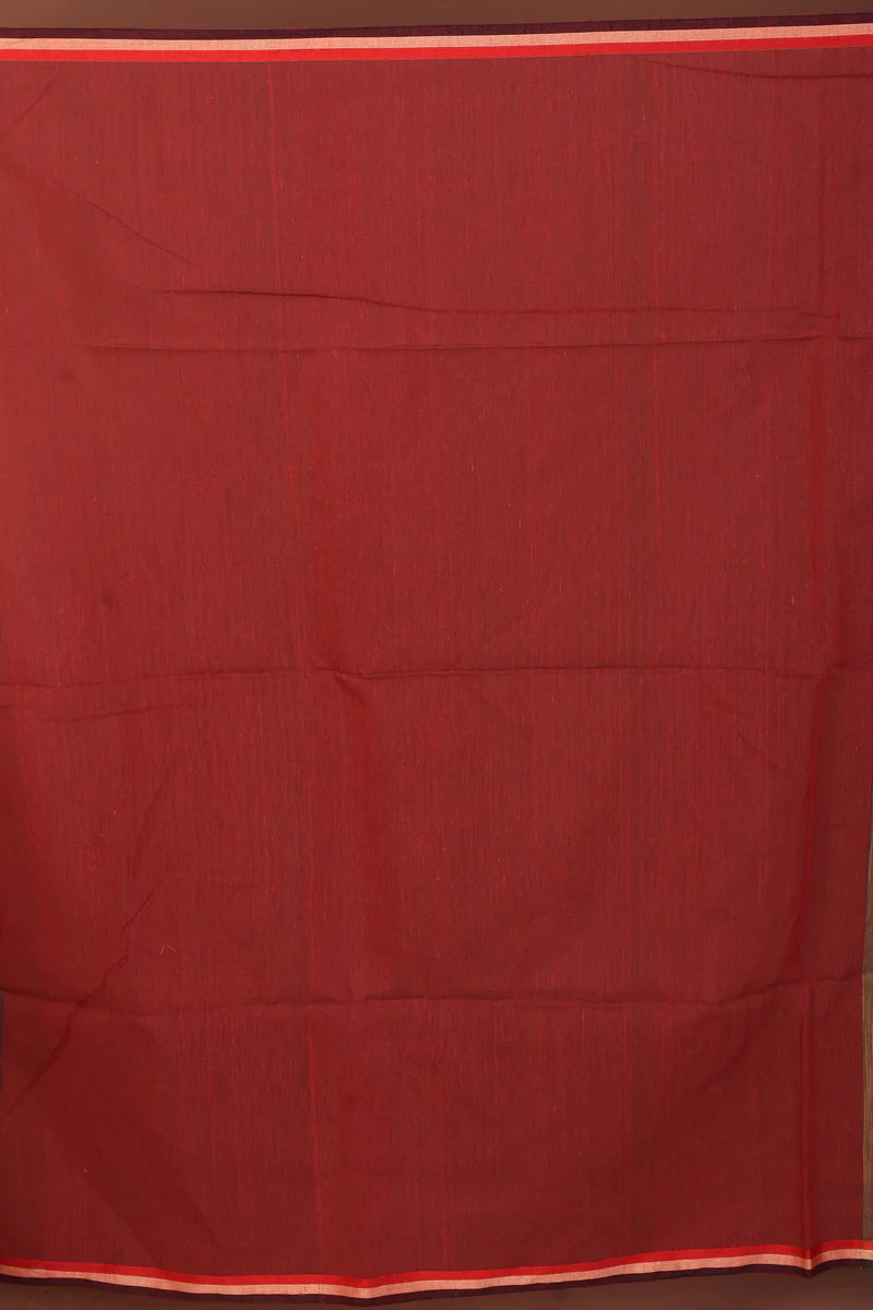 Brown Blended Handloom Saree - Keya Seth Exclusive