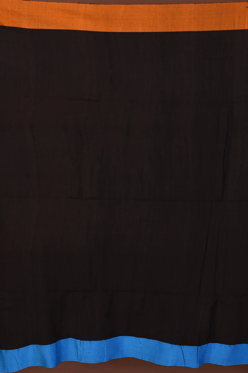 Blue Blended Handloom Saree - Keya Seth Exclusive