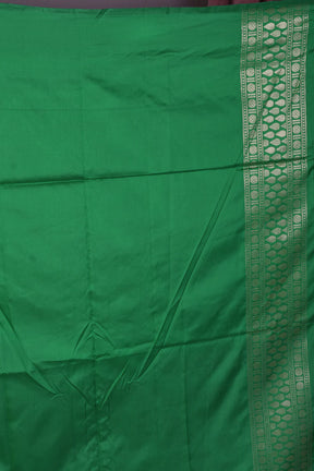 Pink Blended Silk Saree with Ikkat Border - Keya Seth Exclusive