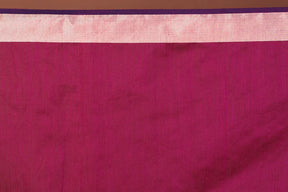 Brown Blended Linen Handloom Saree - Keya Seth Exclusive