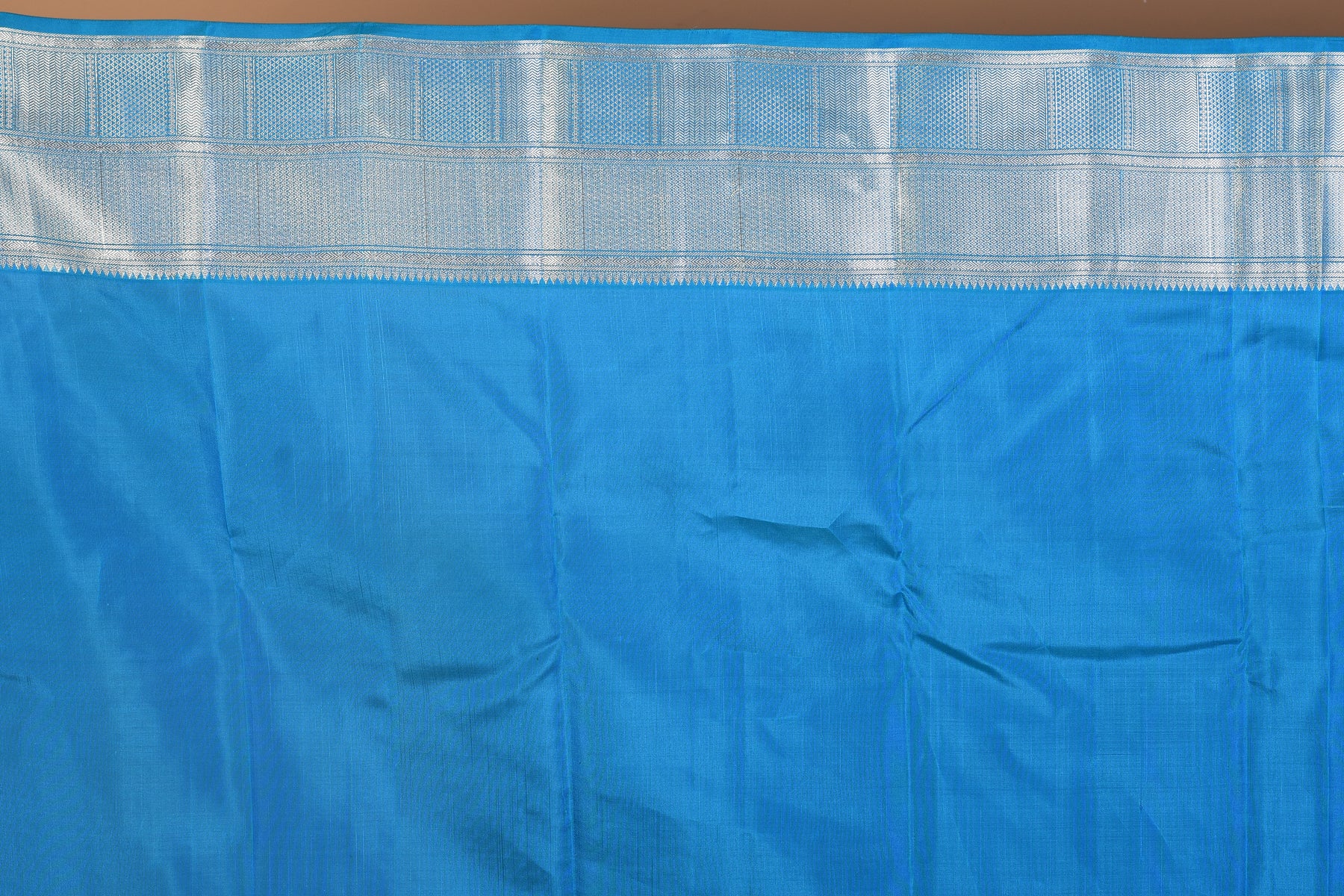 Firoza Blue Blended Kanjivaram Saree with Blouse Piece - Keya Seth Exclusive