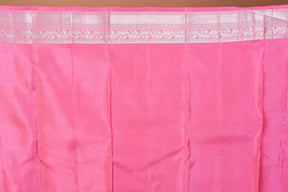 Light Peach Blended Kanjivaram Saree with Blouse Piece - Keya Seth Exclusive
