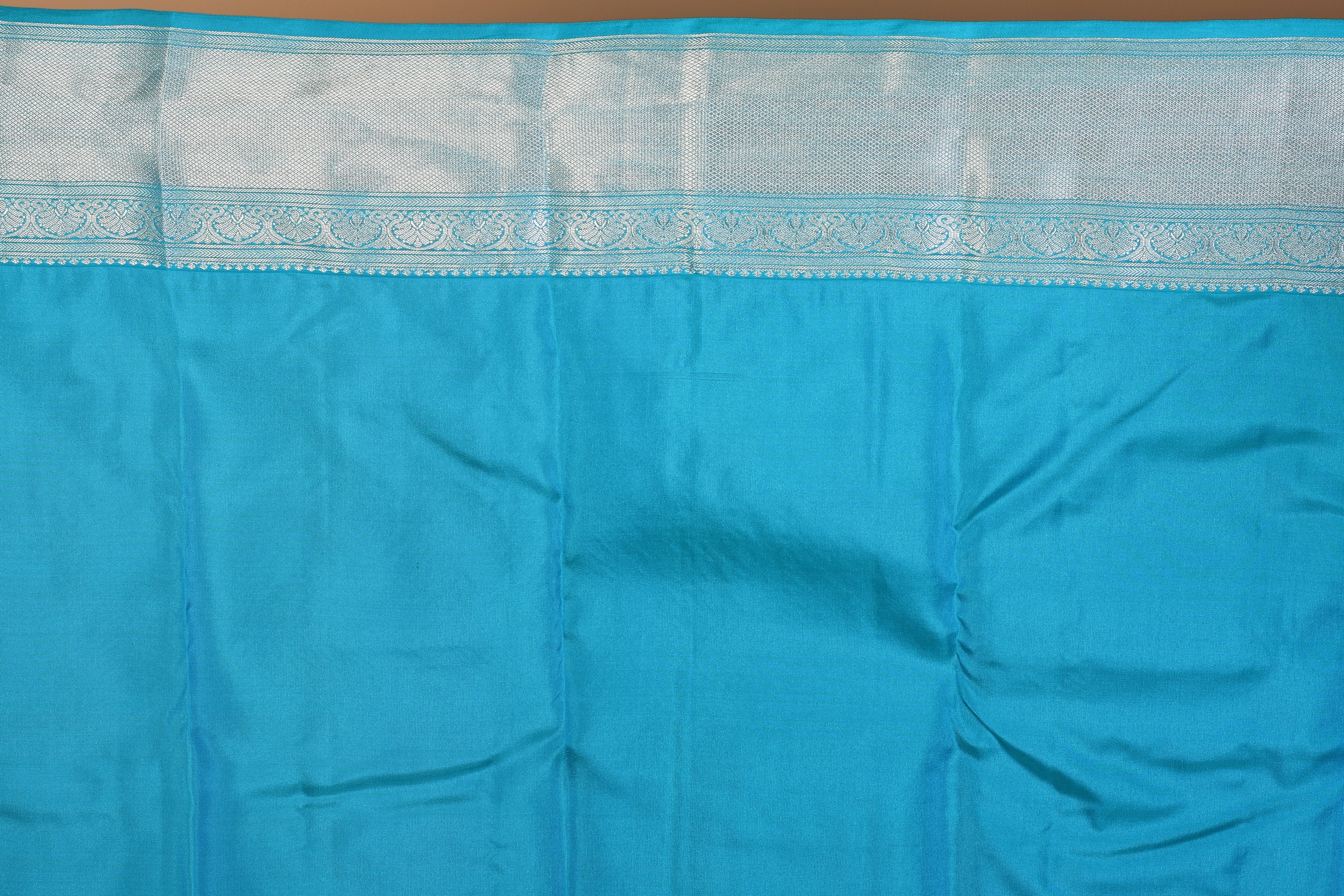 Firoza Blended Kanjivaram Saree with Blouse Piece - Keya Seth Exclusive