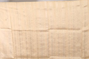 Beige Blended Tussar Silk Saree - Keya Seth Exclusive