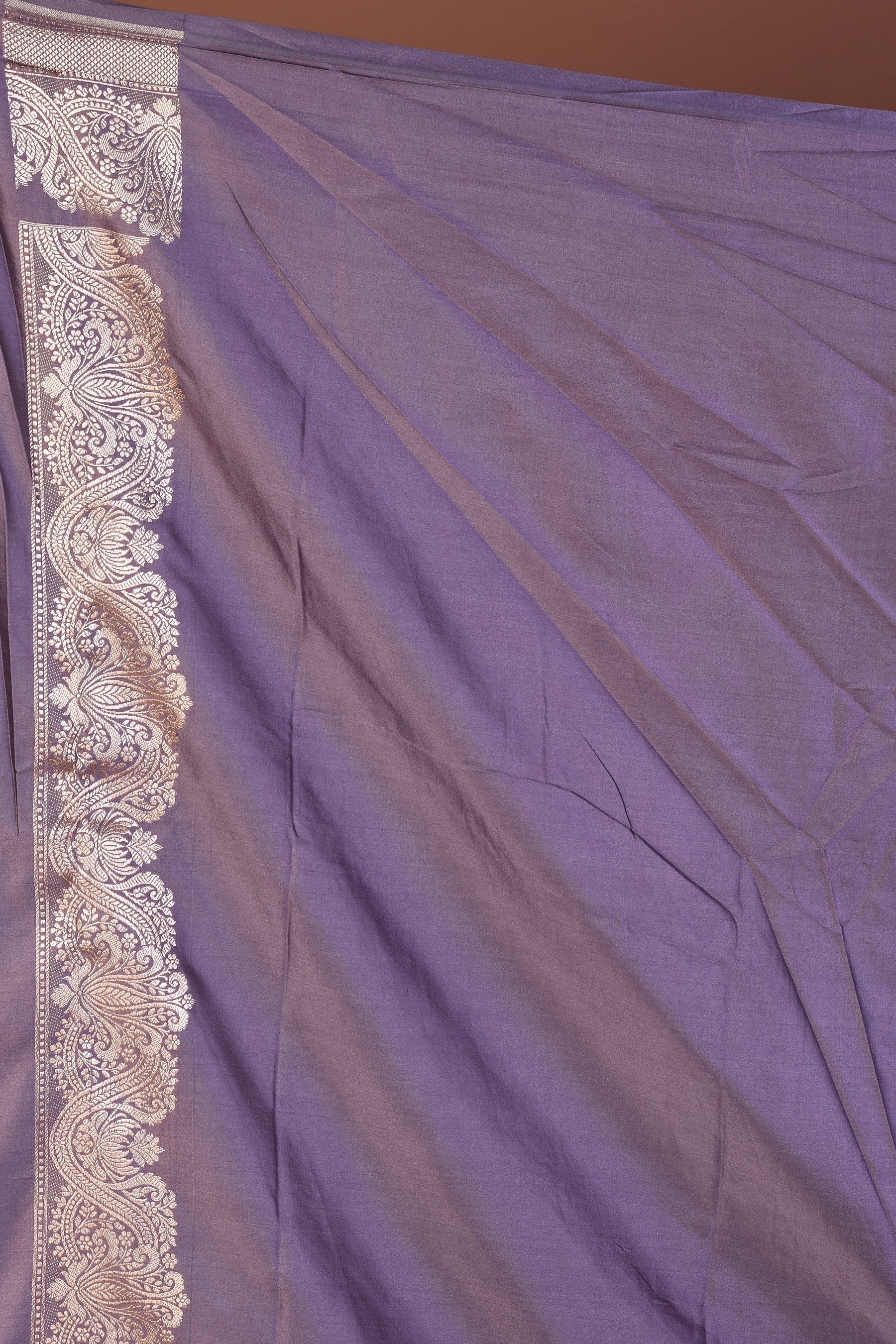Grey Blended Dola Silk Saree - Keya Seth Exclusive