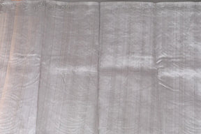 Grey Blended Tussar Silk Saree - Keya Seth Exclusive
