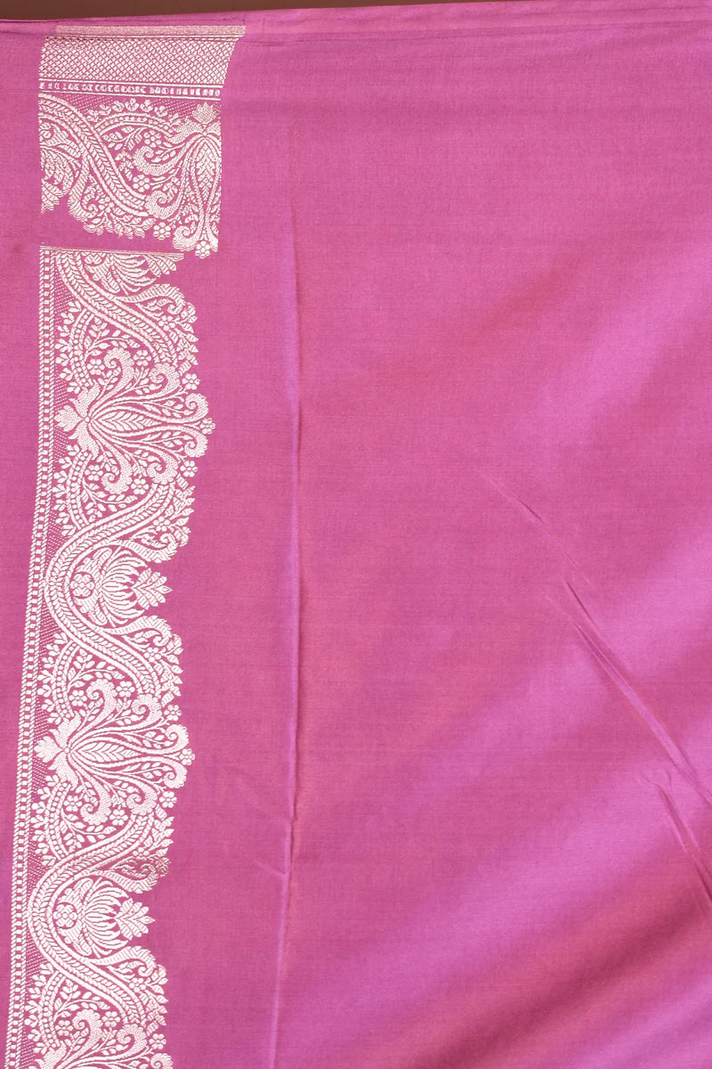 Mauve Art Silk Saree - Keya Seth Exclusive