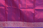 Load image into Gallery viewer, Purple Murshidabad Silk Saree - Keya Seth Exclusive
