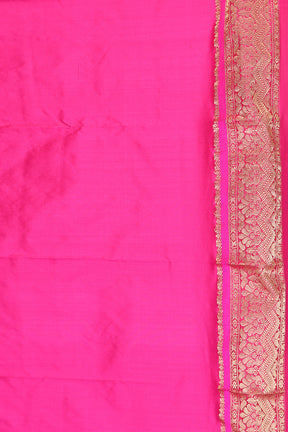 Bottle Green Blended Kanjivaram Saree - Keya Seth Exclusive
