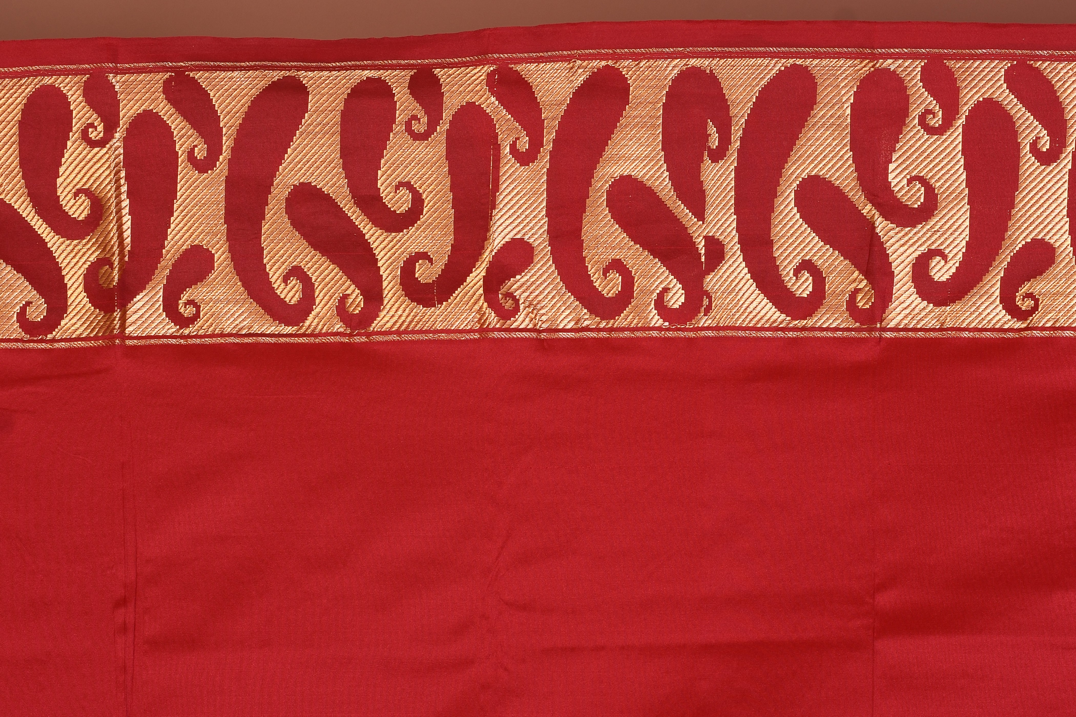 Maroon Pure Kanjivaram Silk Saree - Keya Seth Exclusive