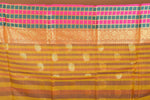 Load image into Gallery viewer, Yellow and Brown Blended Silk Saree with Blouse Piece - Keya Seth Exclusive
