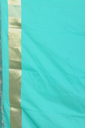 Sea Green Blended Organza Saree - Keya Seth Exclusive