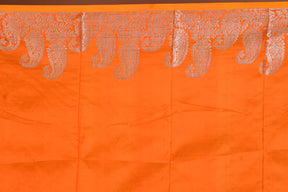 Yellow Pure Katan Silk Saree - Keya Seth Exclusive