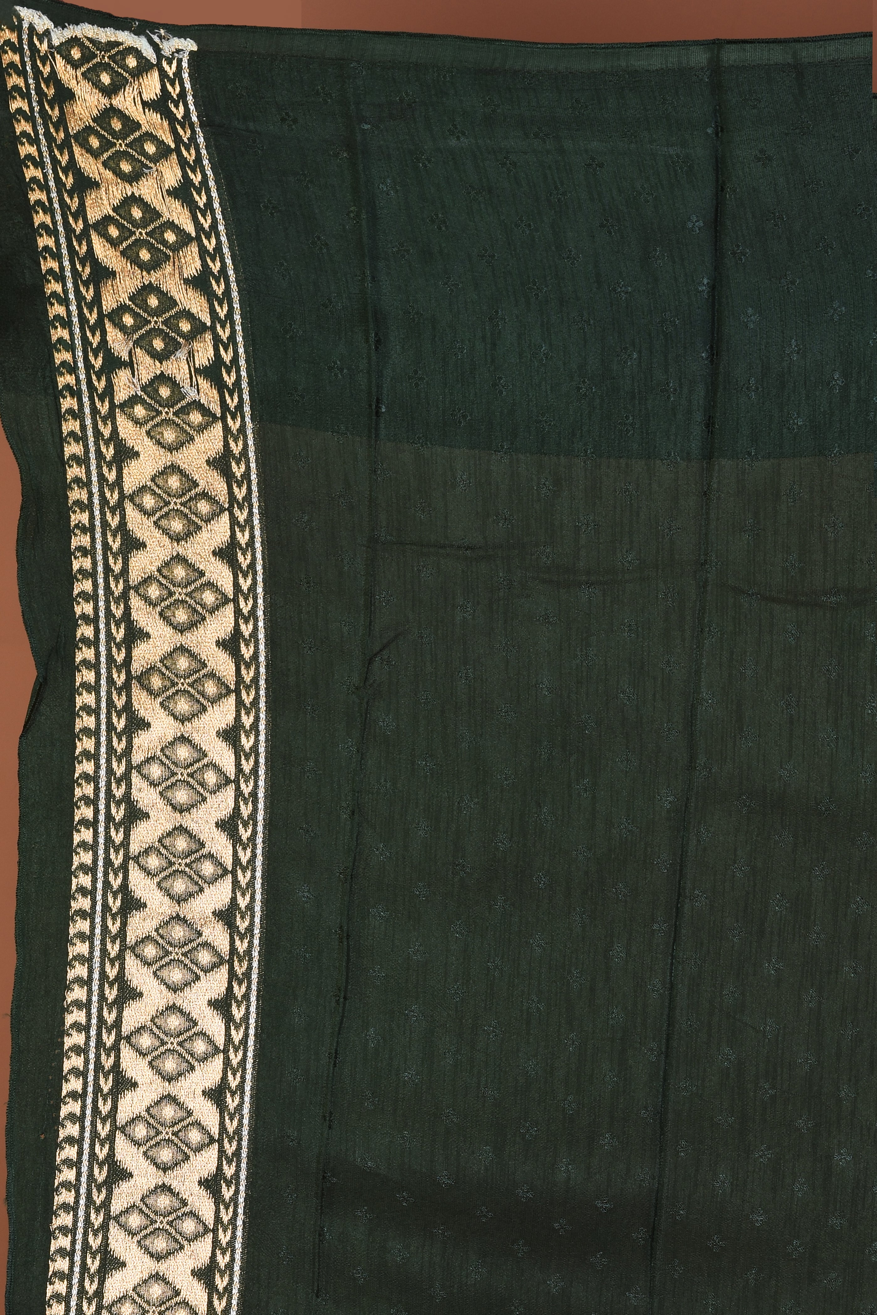 Olive Green Art Silk Saree - Keya Seth Exclusive