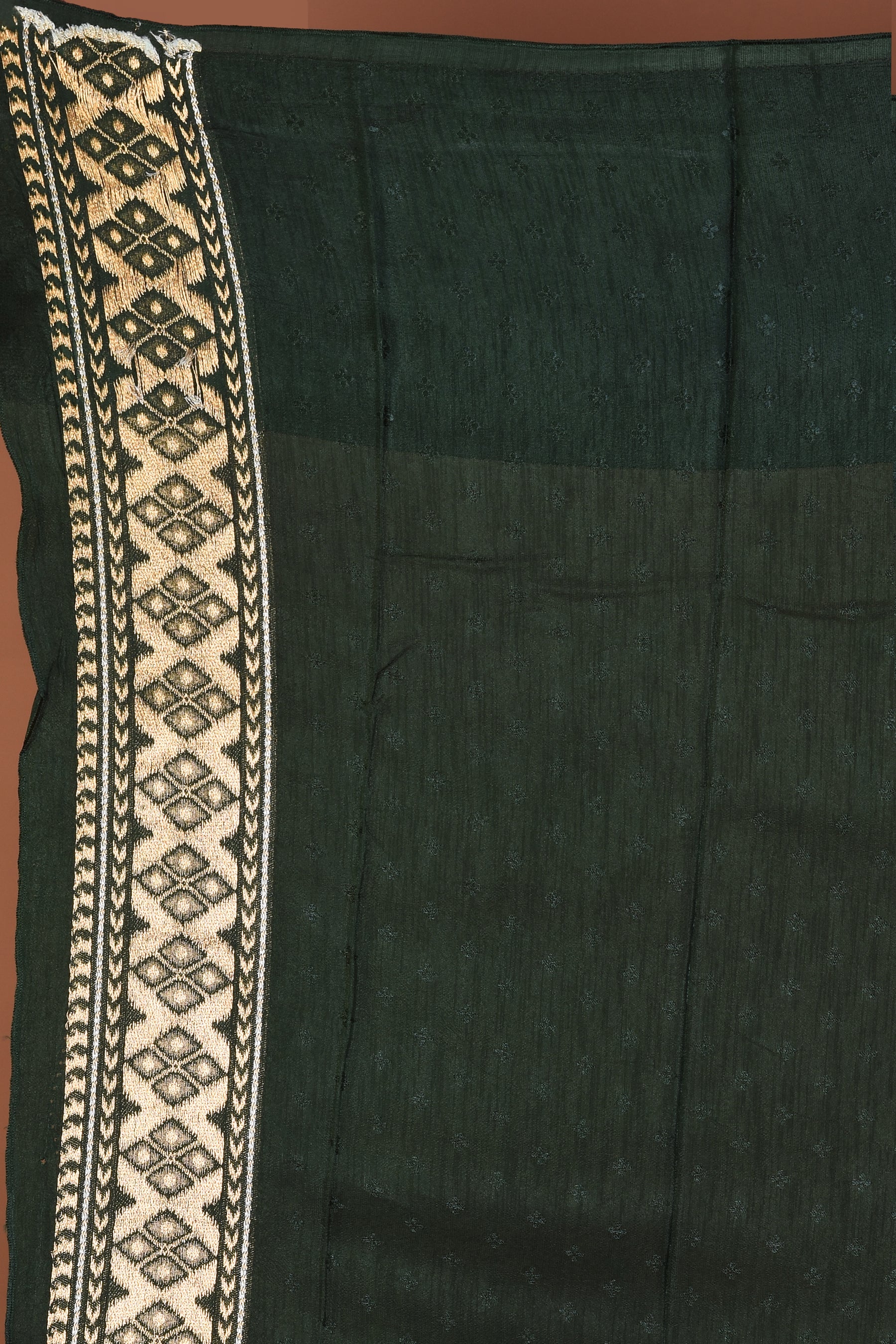 Olive Green Art Silk Saree - Keya Seth Exclusive