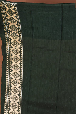 Olive Green Art Silk Saree - Keya Seth Exclusive