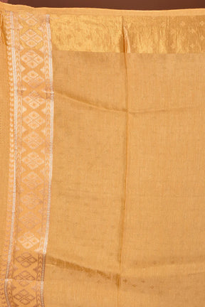 Rust Art Silk Saree - Keya Seth Exclusive