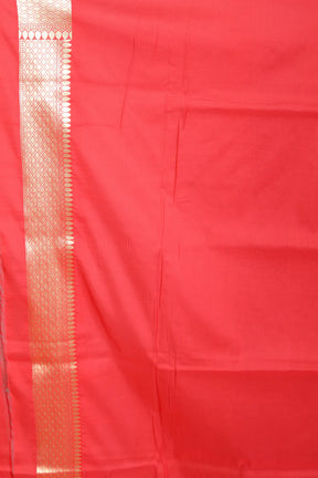 Red Blended Banarasi Saree - Keya Seth Exclusive