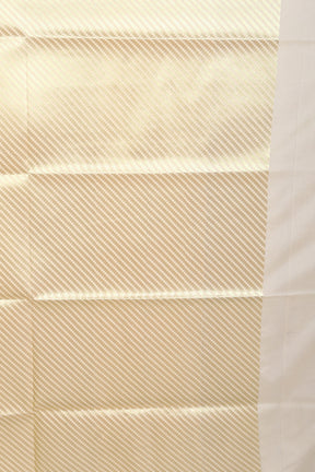White Blended Silk Saree - Keya Seth Exclusive