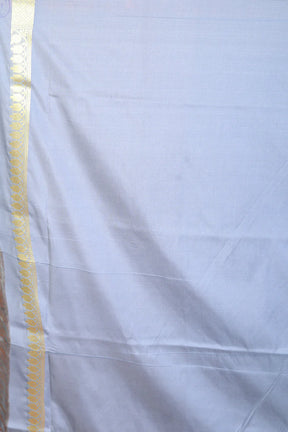 Grey & Rani Half & Half Blended Uppada Saree - Keya Seth Exclusive