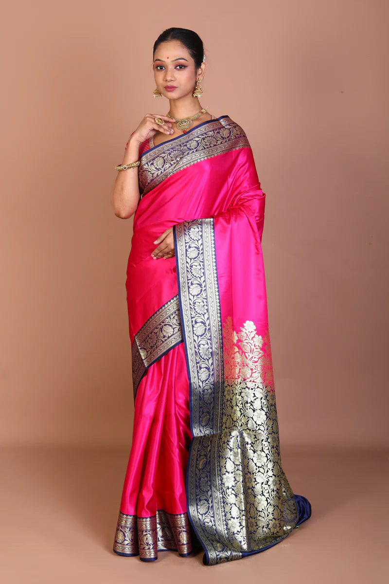 Rani Blended Banarasi Saree - Keya Seth Exclusive