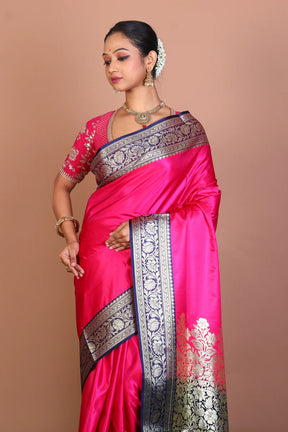 Rani Blended Banarasi Saree - Keya Seth Exclusive
