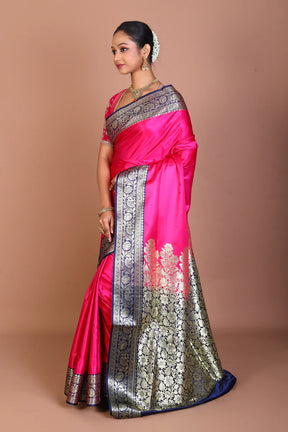 Rani Blended Banarasi Saree - Keya Seth Exclusive