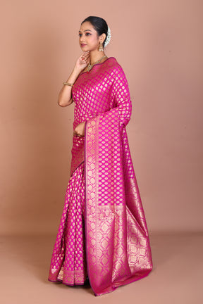 Purple Blended Tissue Saree - Keya Seth Exclusive