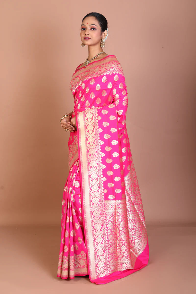 Rani Blended Banarasi Saree - Keya Seth Exclusive