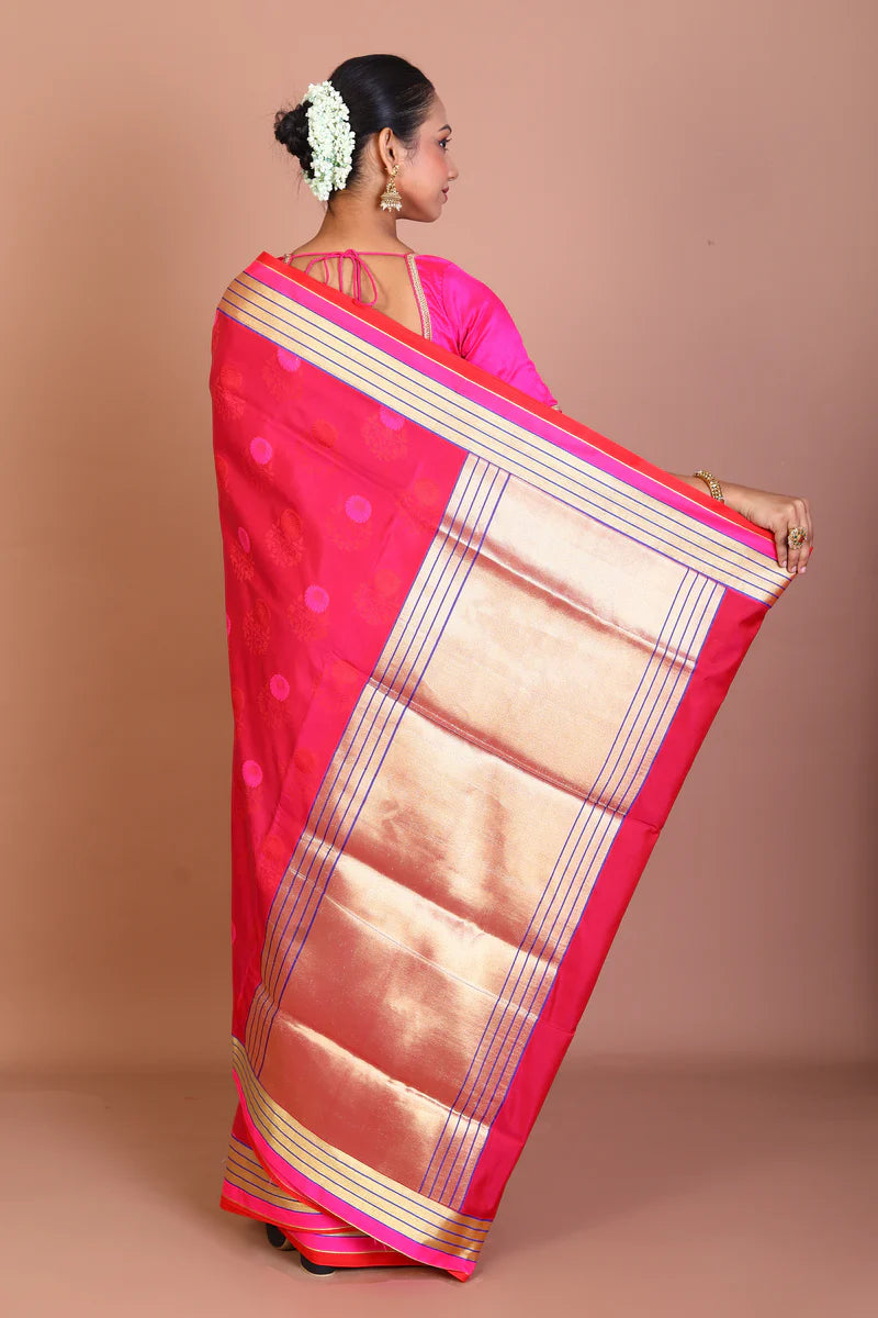 Rani Uppada Blended Saree - Keya Seth Exclusive